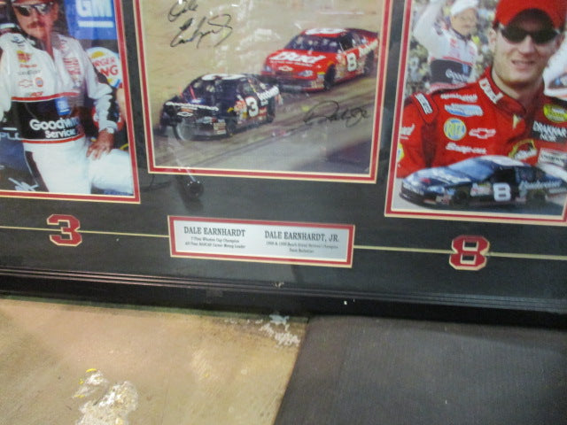 Load image into Gallery viewer, EARNHARDT Dale Senior an Dale JR Authenticated Signed Picture
