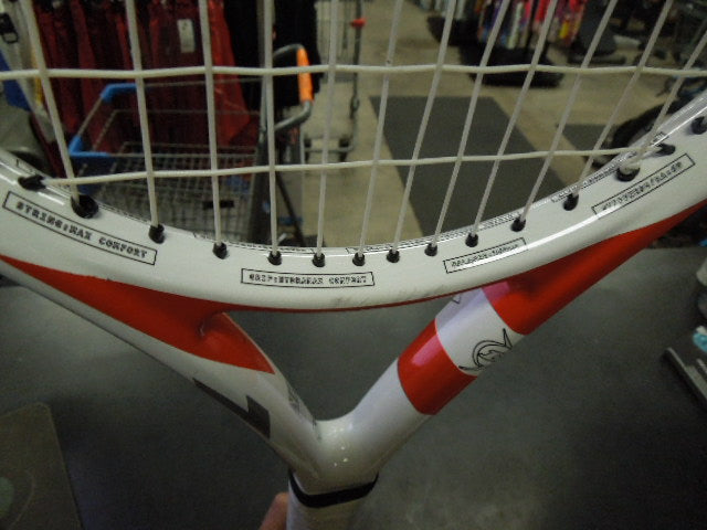 Load image into Gallery viewer, Used Dunlop 6Hundred Orange Tennis Racquet 27" with Branded Carry Bag
