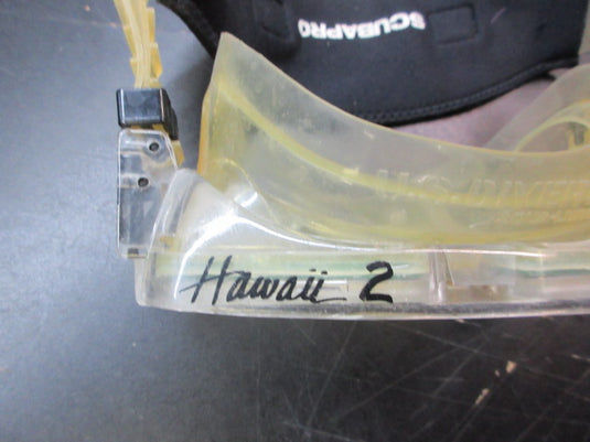 Used US Divers Hawaii 2 Scuba Mask