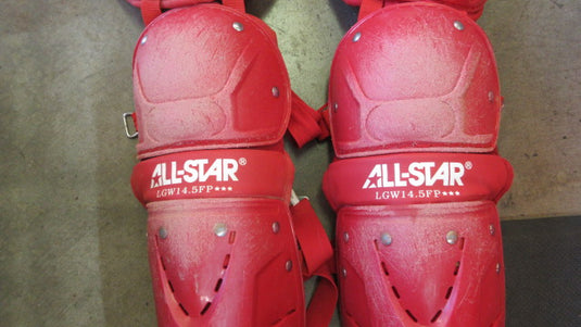 Used All-Star Catchers Shin Guards