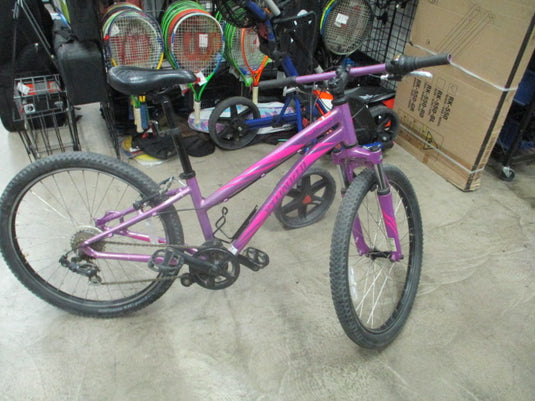 Used Specialized HotRock 24" 7 speed Purple Bicycle