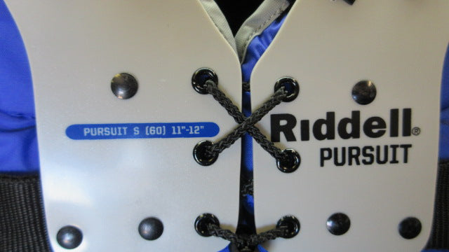 Load image into Gallery viewer, New Riddell Pursuit Youth Football Shoulder Pads - Size Small (11"-12")
