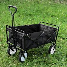 New WFS Small Collapsible Wagon - Black