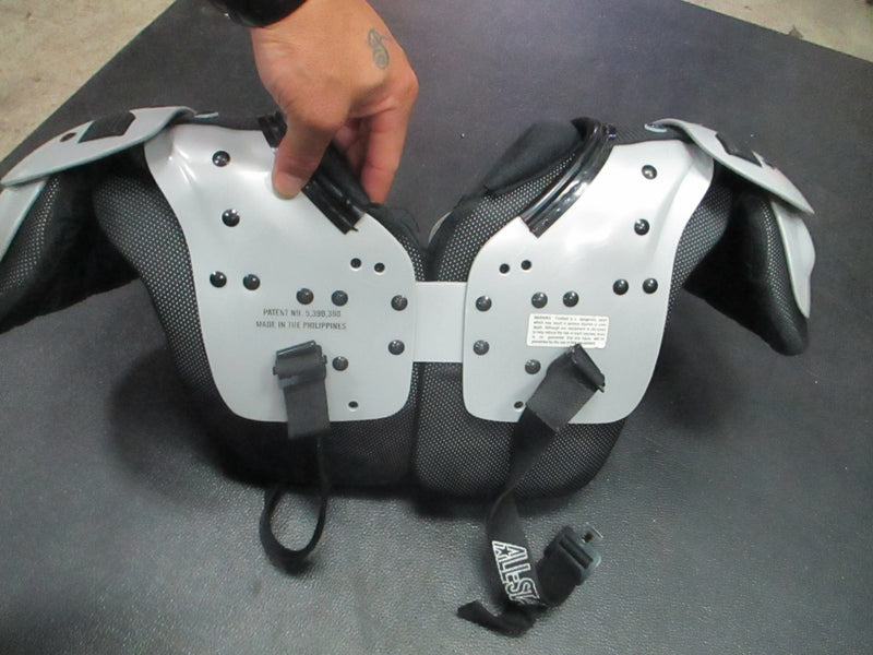 Load image into Gallery viewer, Used All Star Warlord SP 80M Youth Medium Football Shoulder Pads
