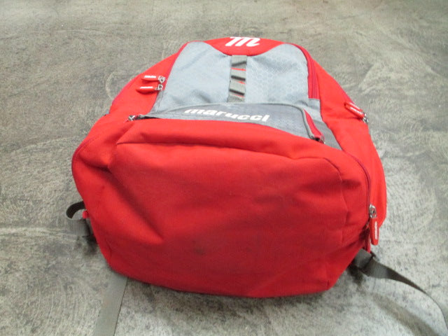 Load image into Gallery viewer, Used Marucci Red Baseball Equipment Backpack
