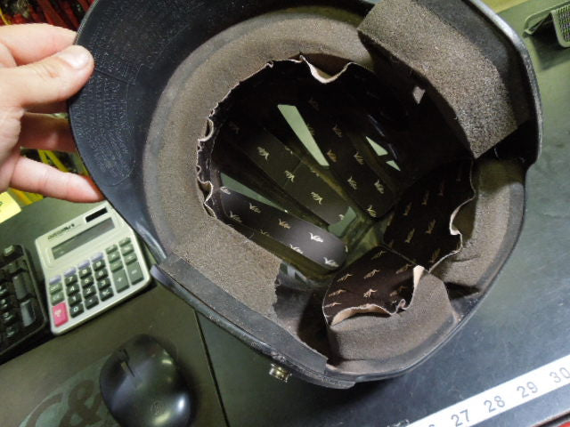 Load image into Gallery viewer, Heavy Use Victus Team Jr Batting Helmet Size 6 1/2-7 1/2 Missing Part of Padding
