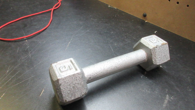 Load image into Gallery viewer, Used Cast Iron Hex 5lb Dumbbell

