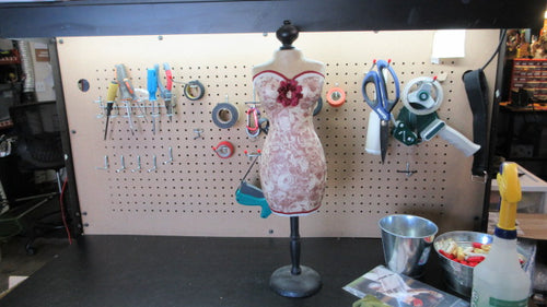 Used Table Top Female Mannequin 24