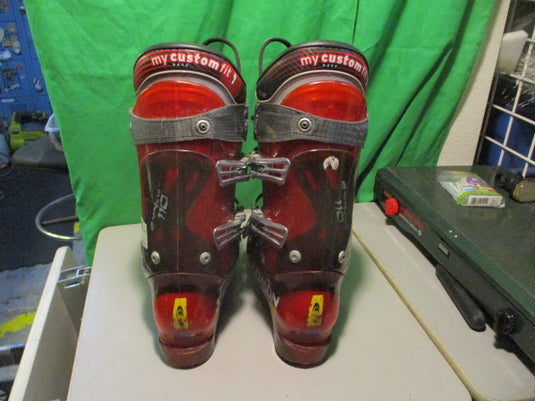 Used Salomon Falcon 10 Red Downhill Ski  Boots Size 10.5