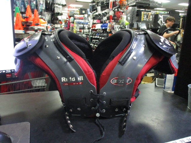 Load image into Gallery viewer, Used Riddell EVX Football Shoulder Pads Size Medium 18-19"
