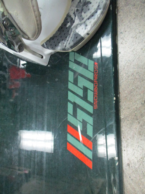 Used 5150 UICE Snowboard w/ Burton Freestyle Bindings - 159 cm - small wear