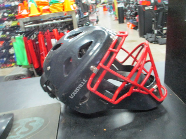 Load image into Gallery viewer, Used Louisville Slugger PG Series 5 Size 6 3/8- 7 1/8 Catchers Helmet
