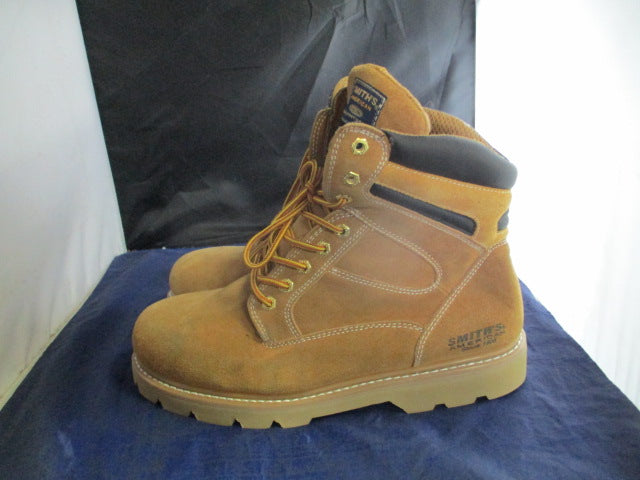 Load image into Gallery viewer, Used Smiths American Steel Toe Boots Adult Size 13
