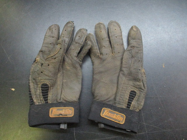Load image into Gallery viewer, Used Franklin Batting Gloves - Size Youth Medium
