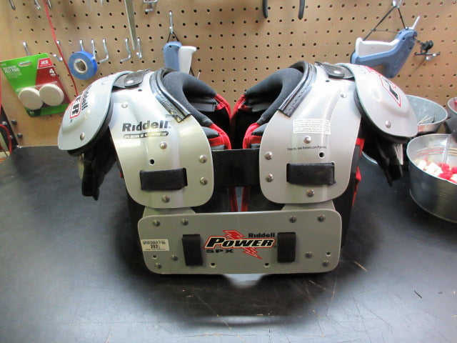 Load image into Gallery viewer, Used Riddell Power SPX Football Shoulder Pads - Size Medium (18"-19")
