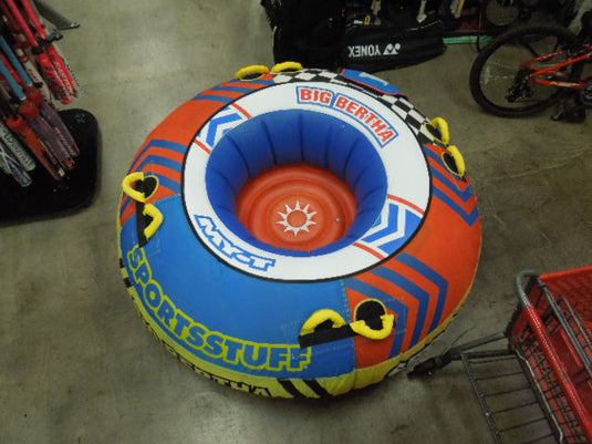Used Sports Stuff Big Bertha Towable 4 Person Towable Tube with Outer Cover