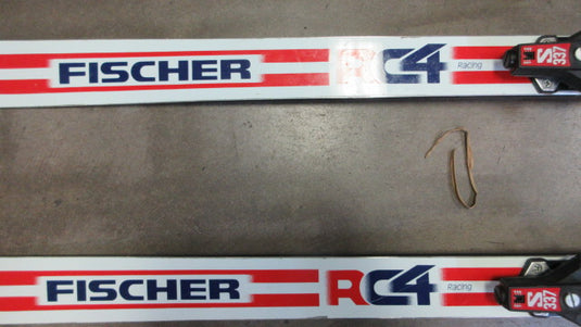 Used Fischer RC4 Racing Skis S337 Bindings