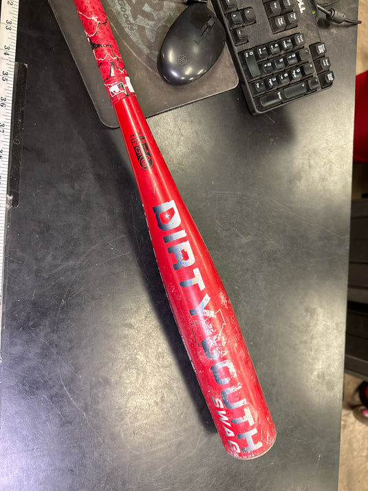 Used Dirty South Swag USSSA Baseball Bat 29 in 19 oz -10
