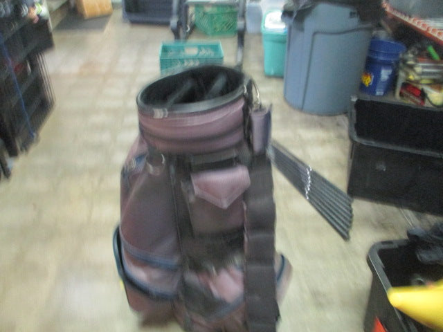 Load image into Gallery viewer, Used Pinseeker Purple Cart Golf Bag
