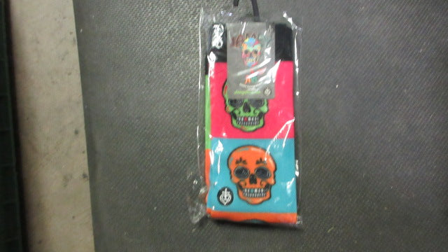 Load image into Gallery viewer, James Arthur Green Skull Long Socks - Size Large 9-12
