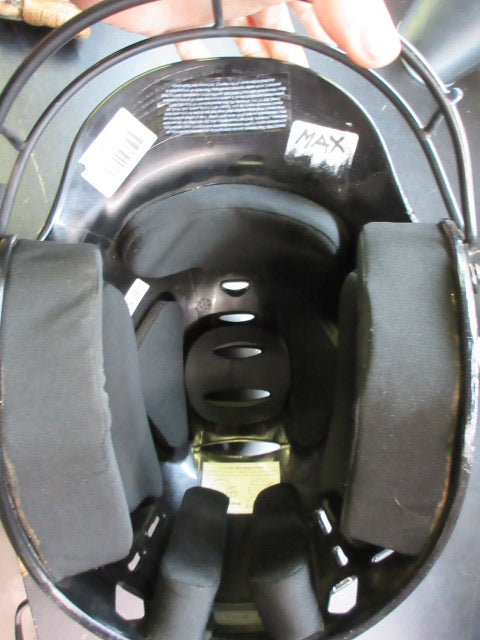 Used RIP-IT Vision Pro Matte Two Tone Softball Batting Helmet - Size 6 -6 7/8