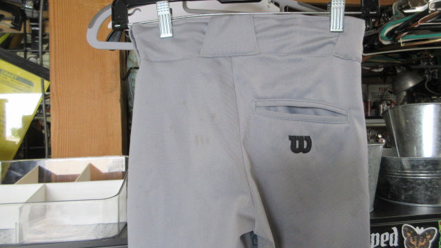 Load image into Gallery viewer, Used Wilson Elastic Bottom Baseball Pants - Size Youth Small
