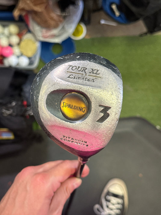 Vintage Spalding Tour XL Limited Ti. Composite Right Hand 3 Wood