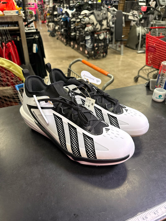Like New Adidas Adizero Impact 3.0 Racing Team Metal Cleats Size 15