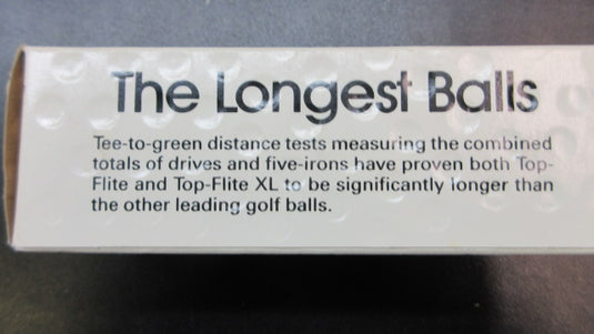 Vintage Spalding Top-Flite XL Golf Balls Set Of 3
