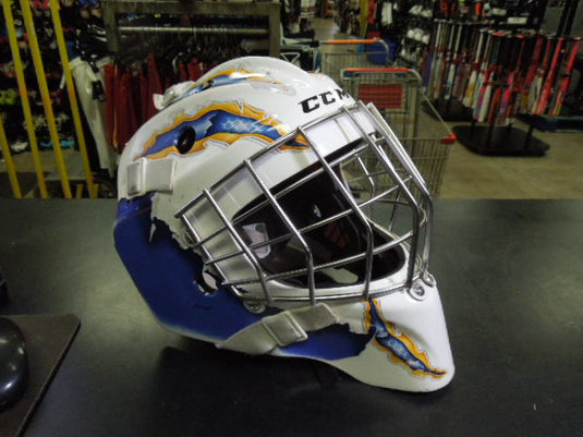 Used CCM GFL 1.9 Senior Ice Hockey Goalie Mask Size 6 3/4 - 7 1/4