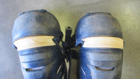 Used Easton Pro X Catchers Shin Guards - Adult