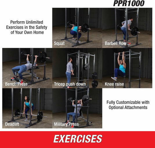 New Body-Solid Powerline (PPR1000) Power Rack