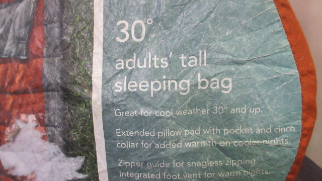 Load image into Gallery viewer, Used Embark 30 Deg Adult Tall Sleeping Bag

