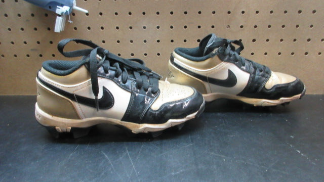 Load image into Gallery viewer, Used Air Jordan 1 Kids Low Football Cleats - Size Youth 3.5
