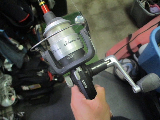 Used Shakespeare CSP30 Reel with a Zebco Rhino Rod
