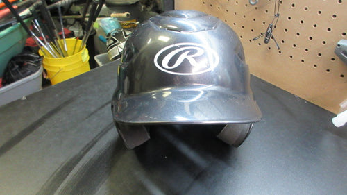 Used Rawlings Batting Helmet Size 6 1/2 - 7 1/2 - Black