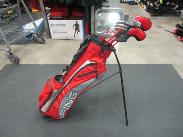 Load image into Gallery viewer, Used Ping Moxie 8 Piece Junior Complete Golf Set w/ Bag
