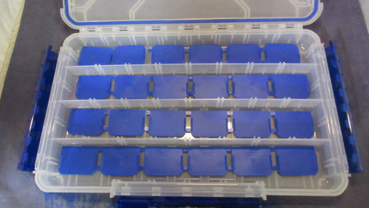 Used Flambeau Dividable Tuff Trainer Tackle Box - slight melting