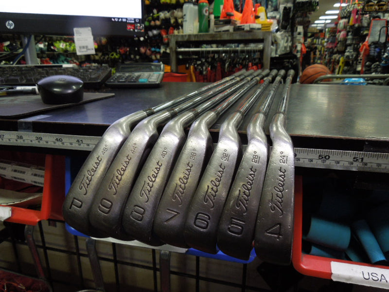 Load image into Gallery viewer, Used Titleist OG DCI 7pc Right Hand Iron Set 4-9i and Pw
