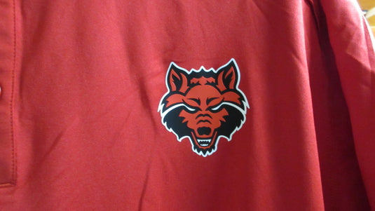 Adidas Arkansas State Red Wolves Polo Shirt - Size Large