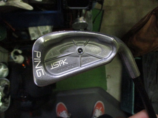 Used PING IST.Karsten Black Dot Right Hand 9pc Iron Set 3-9i, P-Sw
