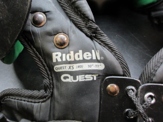 Load image into Gallery viewer, Used Riddell Quest Football Shoulder Pads - Size XS
