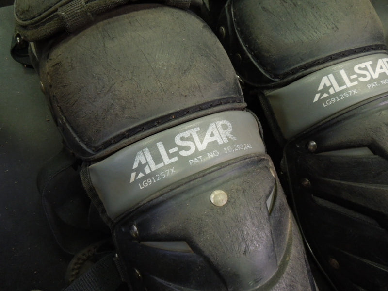 Load image into Gallery viewer, Used All Star System 7 LG912S7X Catchers Shin Guards Size 17"
