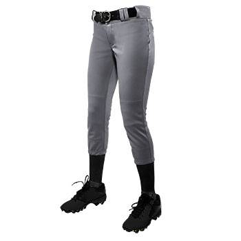 New Champro Tournament Softball Pants Size Adult Large - GREY