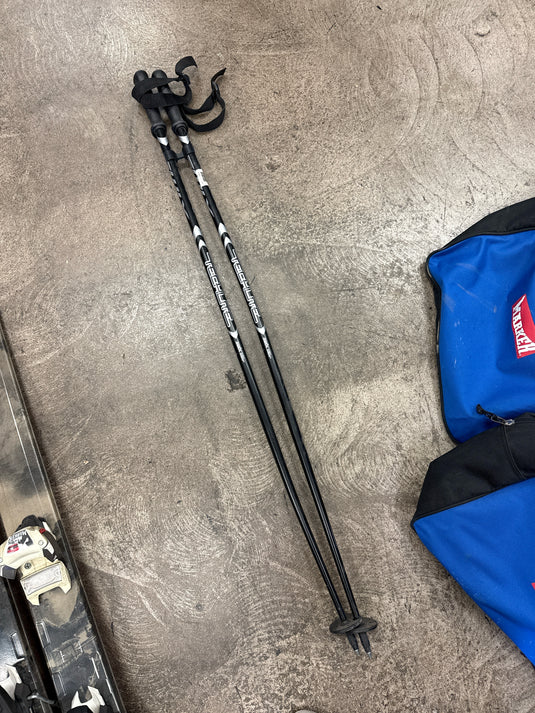 Heavy Use Swix Tech Lite Downhill Ski Poles 25.5" Bent Pole