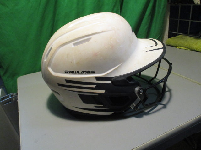 Load image into Gallery viewer, Used Rawlings Size 6 3/8 - 7 1/8 Batting Helmet W/ Mask
