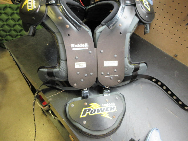 Load image into Gallery viewer, Used Riddell Surge Football Shoulder Pads W/ Back Plate - Size XL
