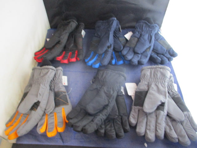 Load image into Gallery viewer, New Grand Sierra Tusser 3M Thinsulate Snow Gloves Ages 8 - 12
