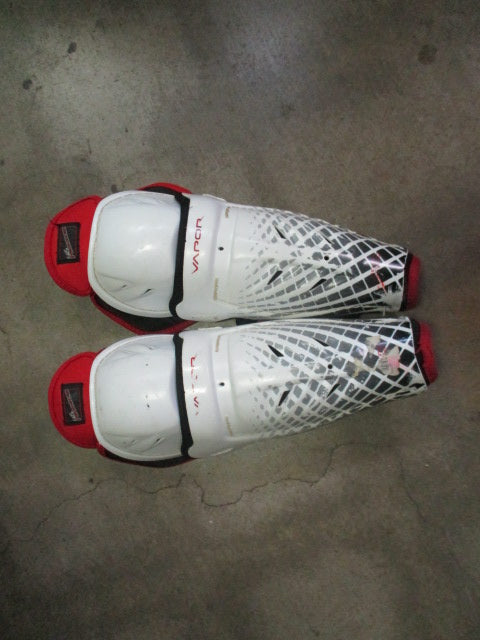 Load image into Gallery viewer, Used Lil&#39; Rookie Vapor 10.5&quot; Hockey Shin Pads
