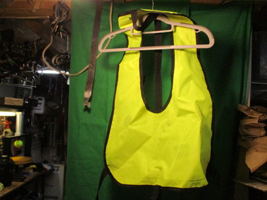 Used Deep Blue Gear Yellow Snorkel Vest Adult  Lifejacket